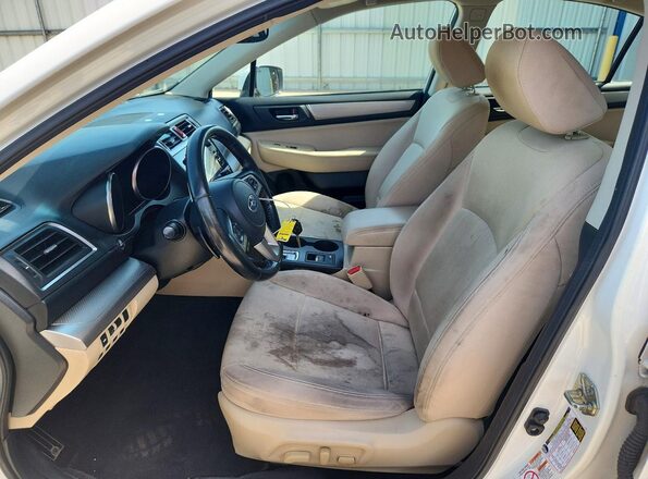 4S3BNBC61G3051523 2016 SUBARU LEGACY White Front interior view