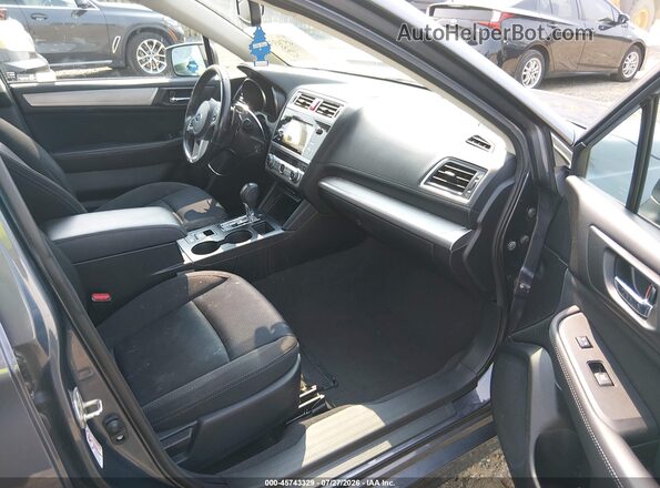 4S3BNBC63G3017308 2016 SUBARU LEGACY Черный Вид салона спереди