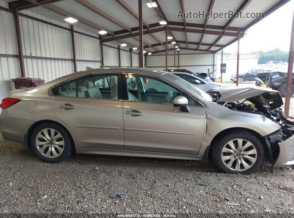 4S3BNBC63G3020175 2016 SUBARU LEGACY Champagne Vista interior trasera