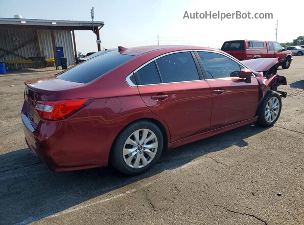 4S3BNBC63G3044282 2016 SUBARU LEGACY Red Հետևի աջ