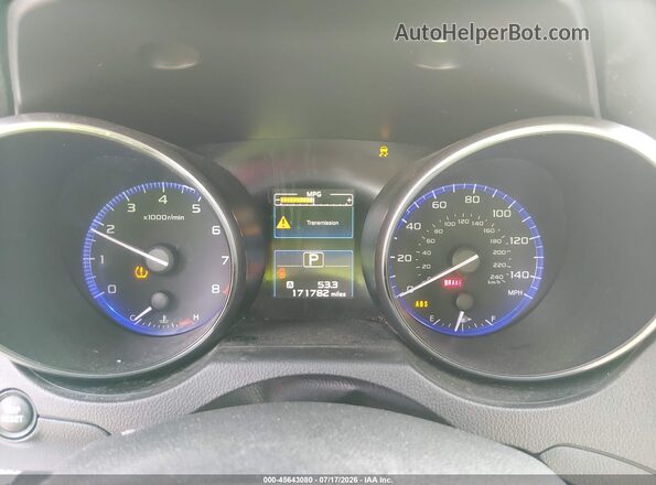 4S3BNBC65G3061455 2016 SUBARU LEGACY Red უკანა სავარძლების ხედი