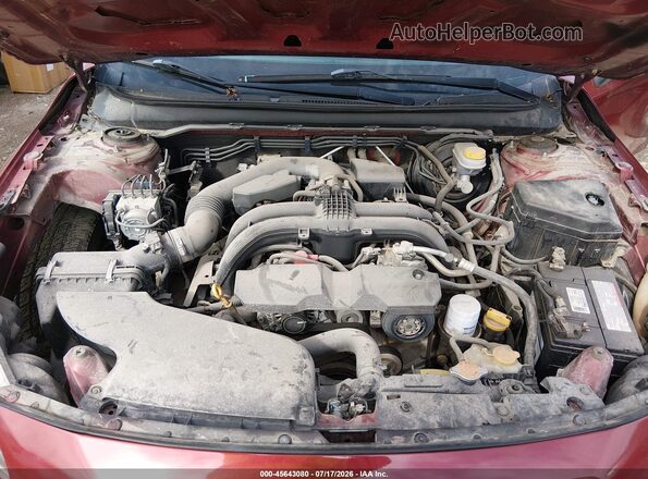 4S3BNBC65G3061455 2016 SUBARU LEGACY Red უკანა ხედი