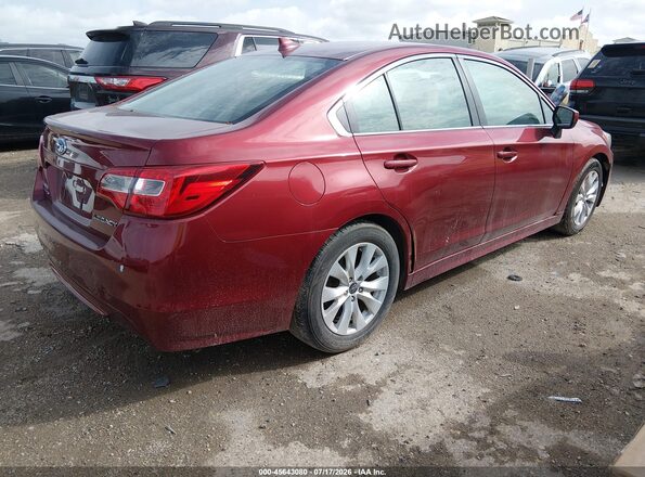 4S3BNBC65G3061455 2016 SUBARU LEGACY Red უკანა მარჯვენა