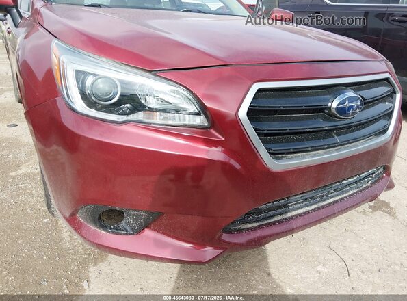 4S3BNBC65G3061455 2016 SUBARU LEGACY Red წინა ხედი