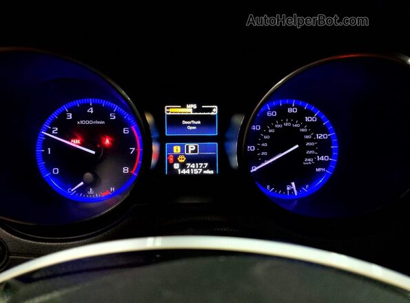 4S3BNBE65G3012415 2016 SUBARU LEGACY Burgundy Vista del cuadro de instrumentos