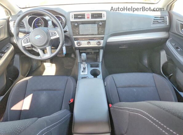 4S3BNBF67G3010339 2016 SUBARU LEGACY Синий Вид панели приборов
