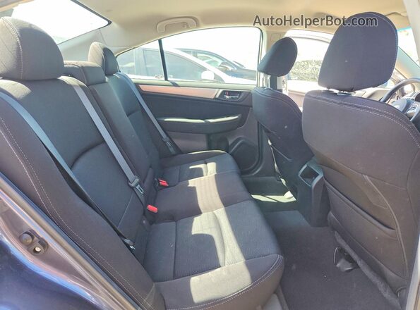 4S3BNBF67G3010339 2016 SUBARU LEGACY Синий Вид задних сидений