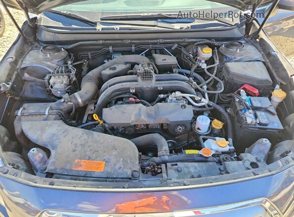 4S3BNBF67G3010339 2016 SUBARU LEGACY Синий Вид задней части салона