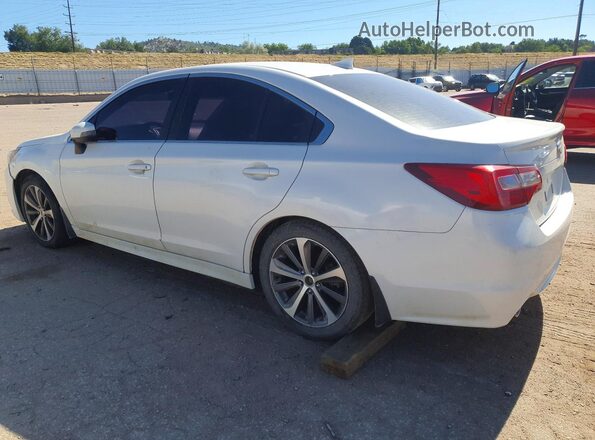 4S3BNBJ61G3015396 2016 SUBARU LEGACY Белый Задняя левая четверть