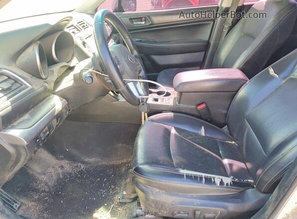 4S3BNBJ61G3015396 2016 SUBARU LEGACY Белый Вид салона спереди