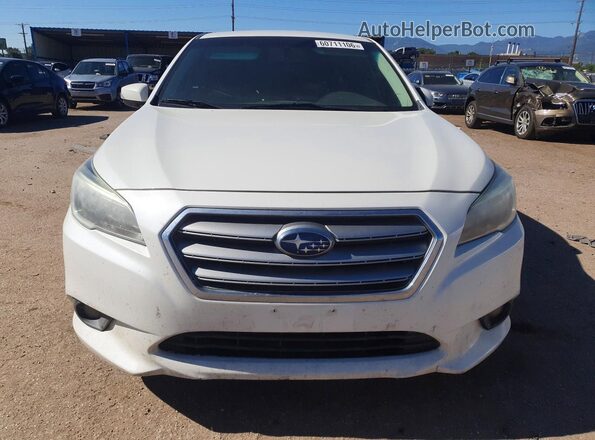 4S3BNBJ61G3015396 2016 SUBARU LEGACY Белый Вид спереди