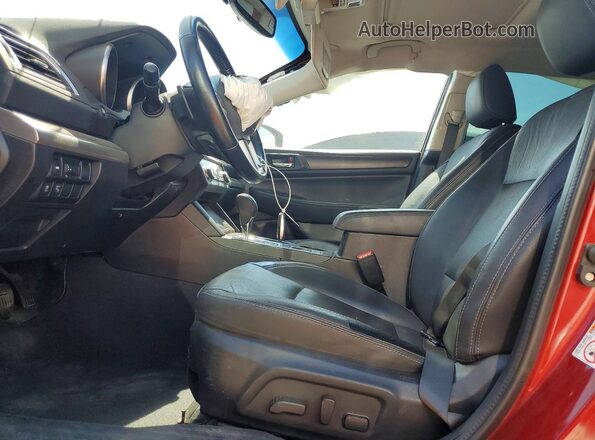4S3BNBL60G3032414 2016 SUBARU LEGACY Maroon Widok wnętrza z przodu