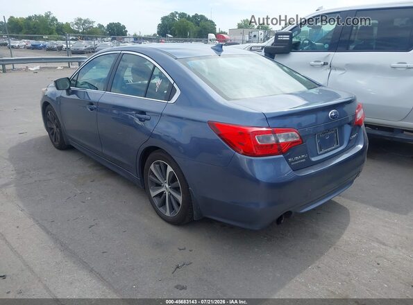 4S3BNBL66G3002138 2016 SUBARU LEGACY Blue Rear left