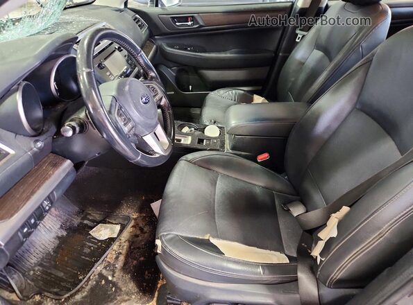 4S3BNBN60G3049372 2016 SUBARU LEGACY Серый Вид салона спереди