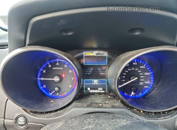 4S3BNBN60G3049372 2016 SUBARU LEGACY Серый Вид щитка приборов