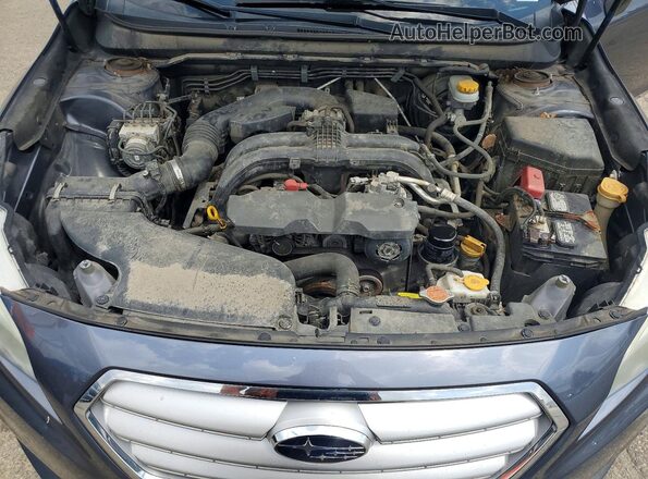4S3BNBN61G3050532 2016 SUBARU LEGACY Gray Vista interior trasera