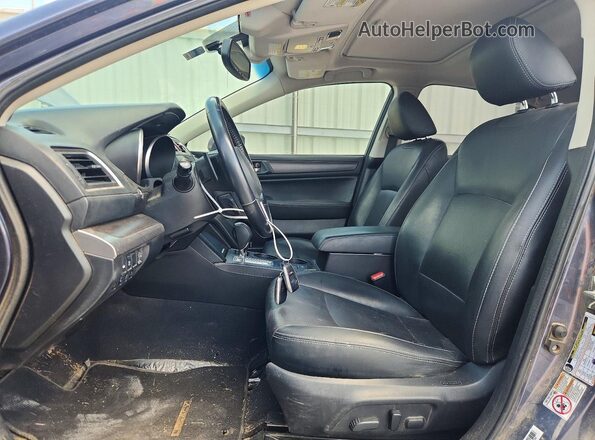 4S3BNBN62G3036154 2016 SUBARU LEGACY Charcoal Vista interior delantera