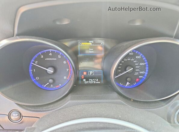 4S3BNBN64G3028816 2016 SUBARU LEGACY Black Instrument cluster view