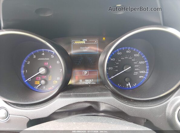 4S3BNBN66G3002329 2016 SUBARU LEGACY Blue Widok tylnych siedzeń