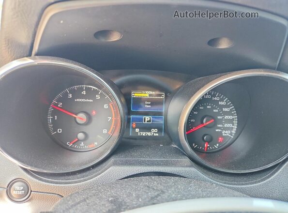 4S3BNCA67G3055231 2016 SUBARU LEGACY Blue Widok zestawu wskaźników
