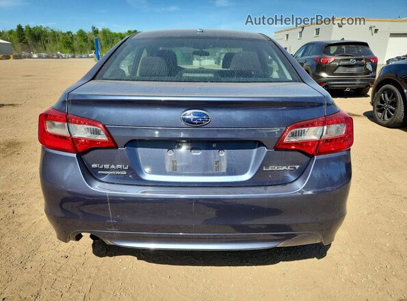 4S3BNCA67G3055231 2016 SUBARU LEGACY Blue Widok z tyłu