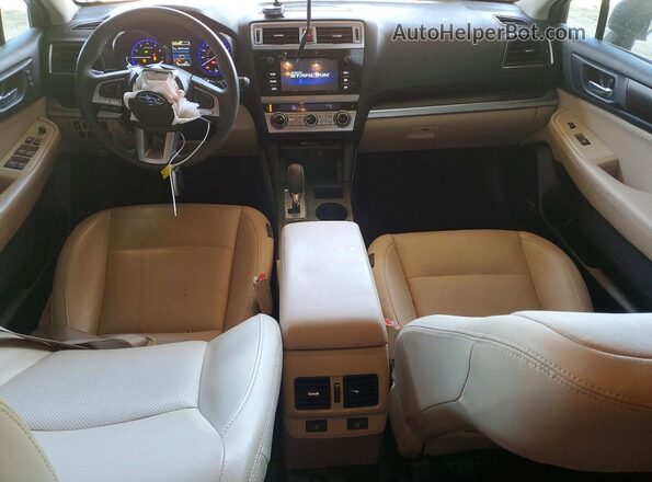 4S3BNEK6XH3022462 2017 SUBARU LEGACY Синий Вид панели приборов