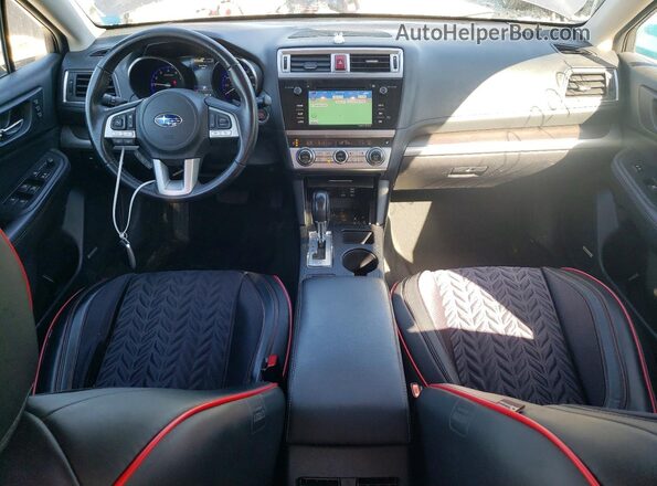 4S3BNEN60H3039749 2017 SUBARU LEGACY Серый Вид панели приборов