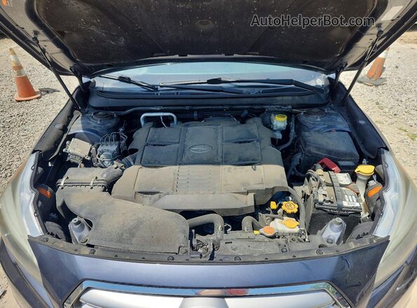 4S3BNEN60H3039749 2017 SUBARU LEGACY Серый Вид задней части салона