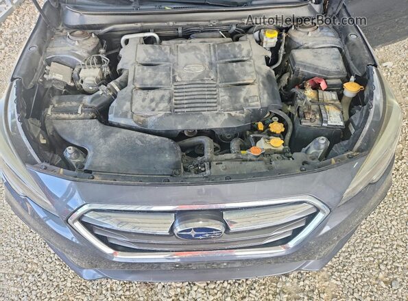4S3BNEN60J3036839 2018 SUBARU LEGACY Gray უკანა სალონის ხედი