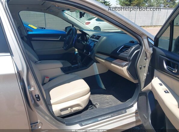 4S3BNEN60K3031741 2019 SUBARU LEGACY Tan Widok wnętrza z przodu