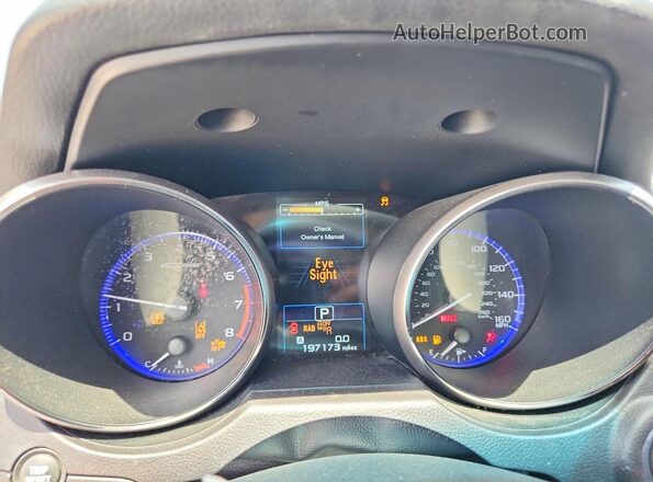 4S3BNEN61H3067253 2017 SUBARU LEGACY Blue Սարքավորումների վահանակի տեսք