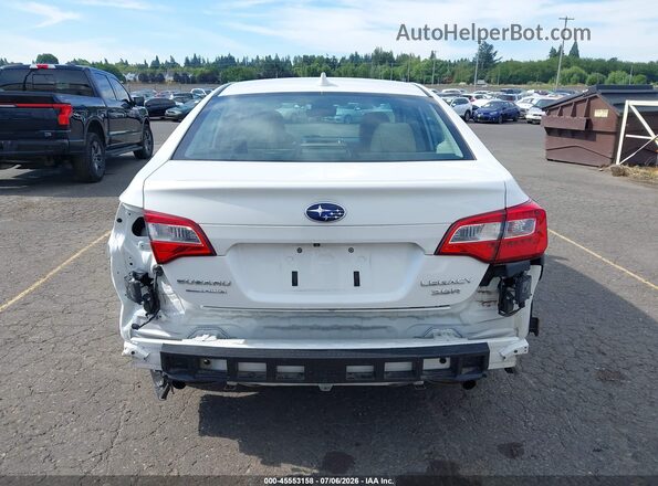 4S3BNEN61J3030046 2018 SUBARU LEGACY White 