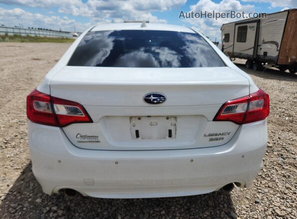 4S3BNEN62H3023889 2017 SUBARU LEGACY Белый Вид сзади