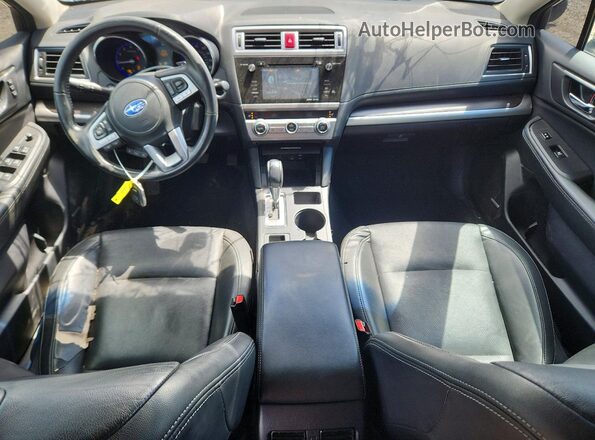 4S3BNEN62H3023889 2017 SUBARU LEGACY Белый Вид панели приборов
