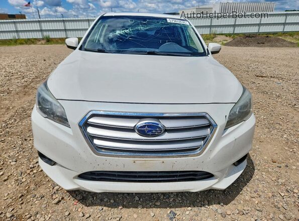 4S3BNEN62H3023889 2017 SUBARU LEGACY Белый Вид спереди