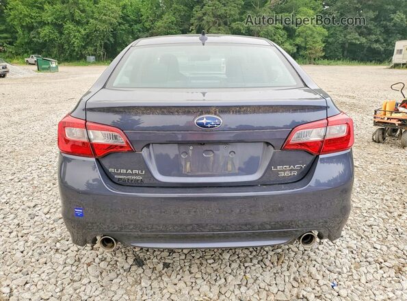 4S3BNEN62H3043494 2017 SUBARU LEGACY Gray Vista trasera