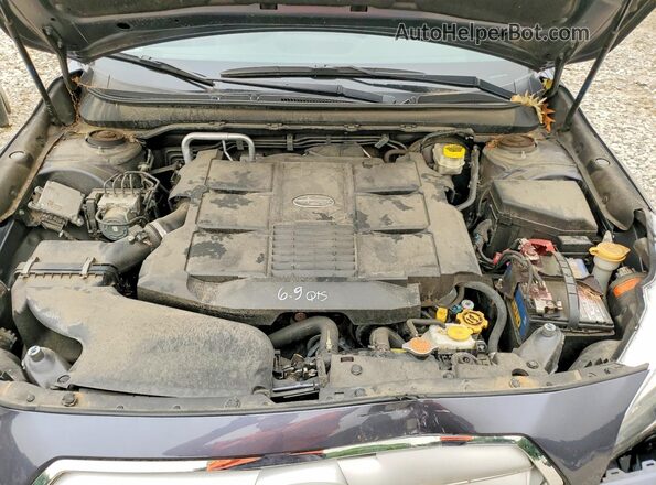 4S3BNEN62H3043494 2017 SUBARU LEGACY Gray Vista interior trasera