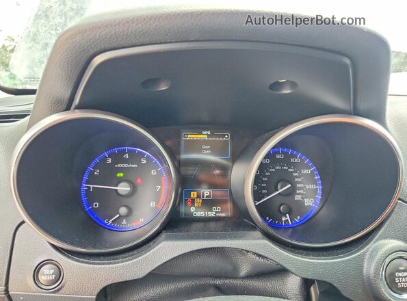 4S3BNEN62J3009187 2018 SUBARU LEGACY Gray Vista del cuadro de instrumentos