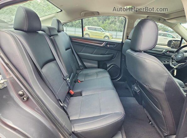 4S3BNEN62J3009187 2018 SUBARU LEGACY Gray Vista de los asientos traseros