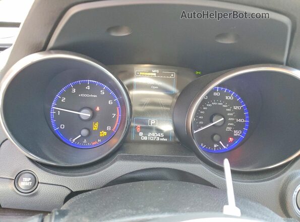 4S3BNEN63G3048055 2016 SUBARU LEGACY Серебряный Вид щитка приборов