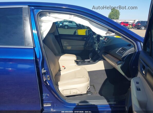 4S3BNEN65G3038823 2016 SUBARU LEGACY Blue Vista interior delantera