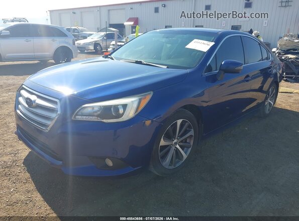 4S3BNEN65G3038823 2016 SUBARU LEGACY Blue Vista tres cuartos delantera izquierda