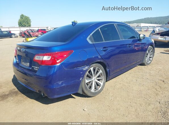 4S3BNEN65G3038823 2016 SUBARU LEGACY Blue Trasero derecho