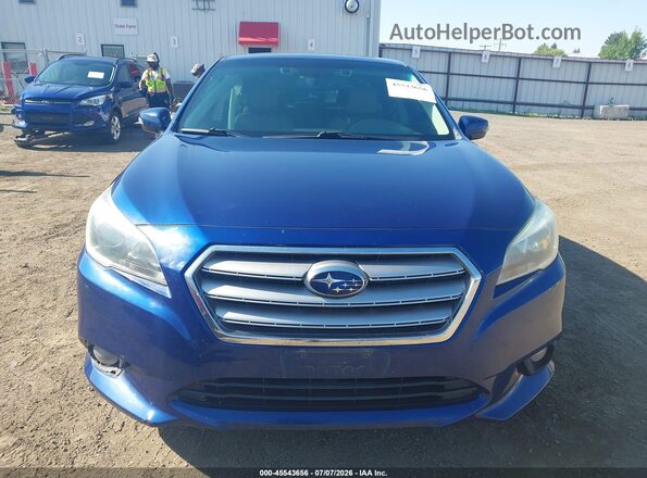 4S3BNEN65G3038823 2016 SUBARU LEGACY Blue Vista del cuadro de instrumentos