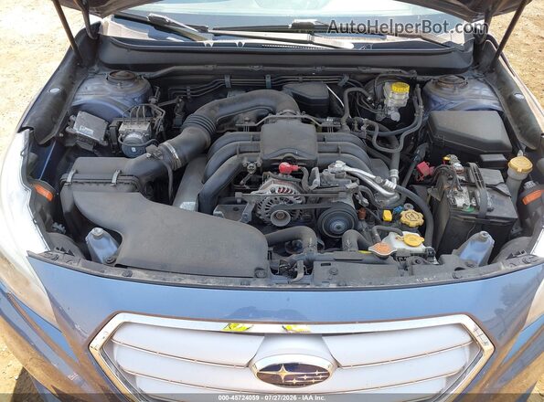 4S3BNEN65G3048560 2016 SUBARU LEGACY Синий Вид сзади