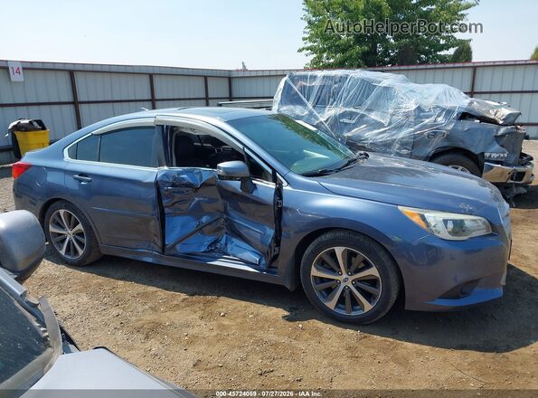 4S3BNEN65G3048560 2016 SUBARU LEGACY Синий Вид задней части салона