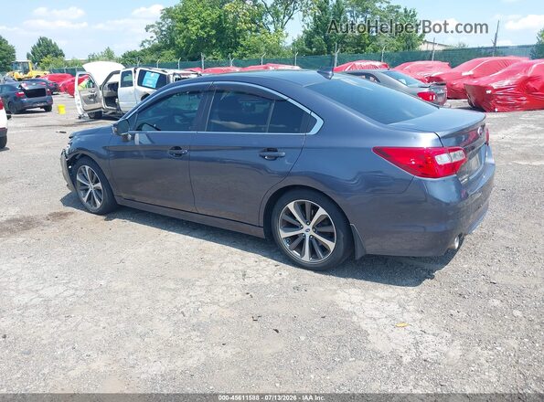 4S3BNEN66H3014452 2017 SUBARU LEGACY Серый Задняя левая четверть