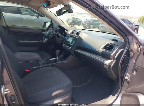 4S3BNEN66H3014452 2017 SUBARU LEGACY Серый Вид салона спереди