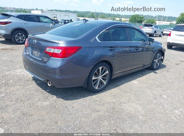 4S3BNEN66H3014452 2017 SUBARU LEGACY Серый Задняя правая четверть