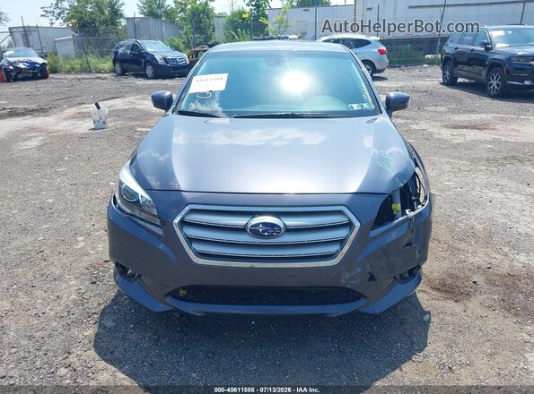 4S3BNEN66H3014452 2017 SUBARU LEGACY Серый Вид панели приборов